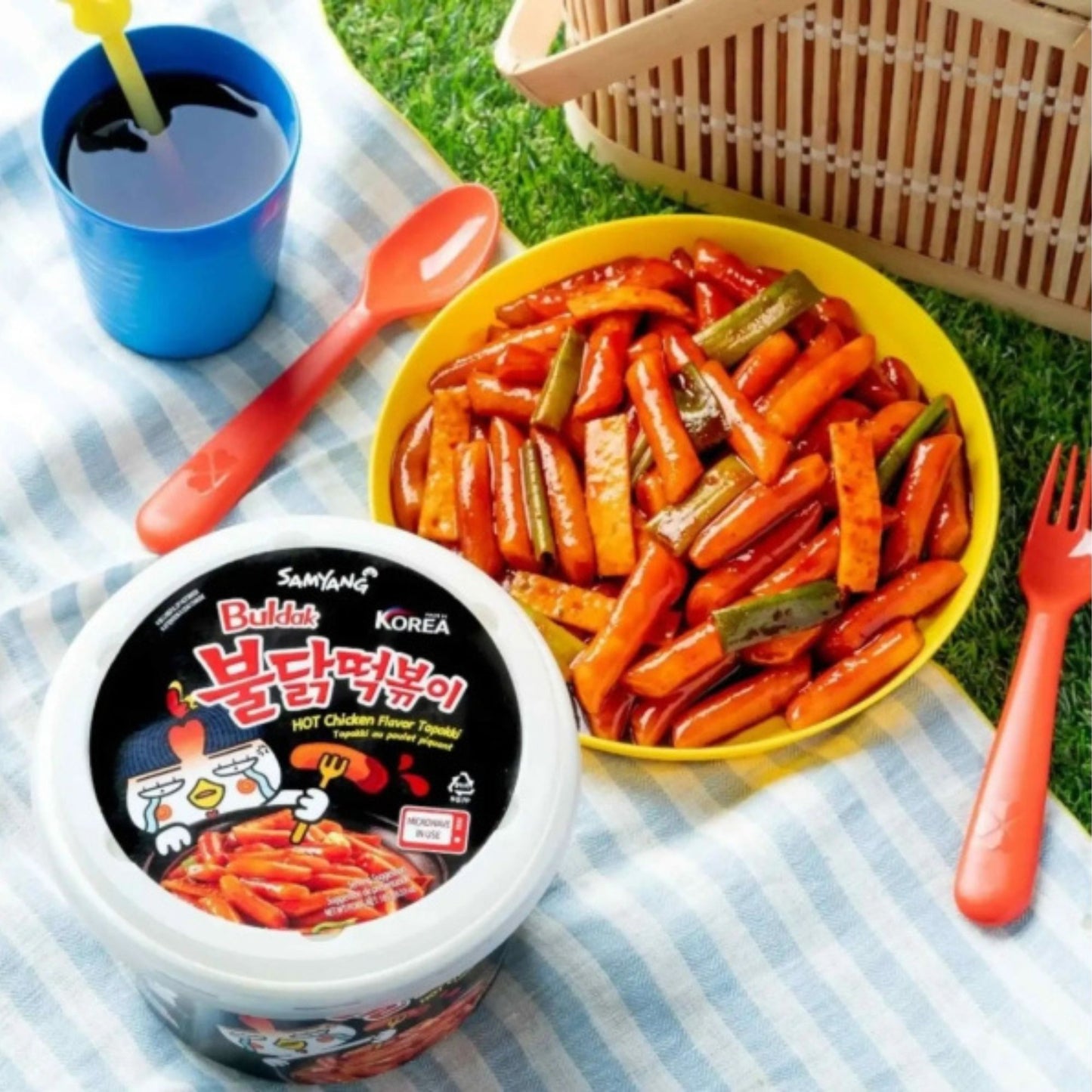 Toppoki Coreana Buldak Big Bowl Sabor Original 1 Cup