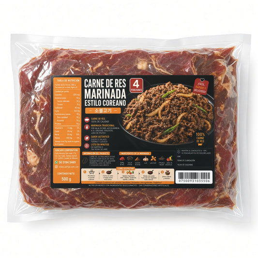 Kit de Bulgogi Coreano (소불고기 밀키트) 500g