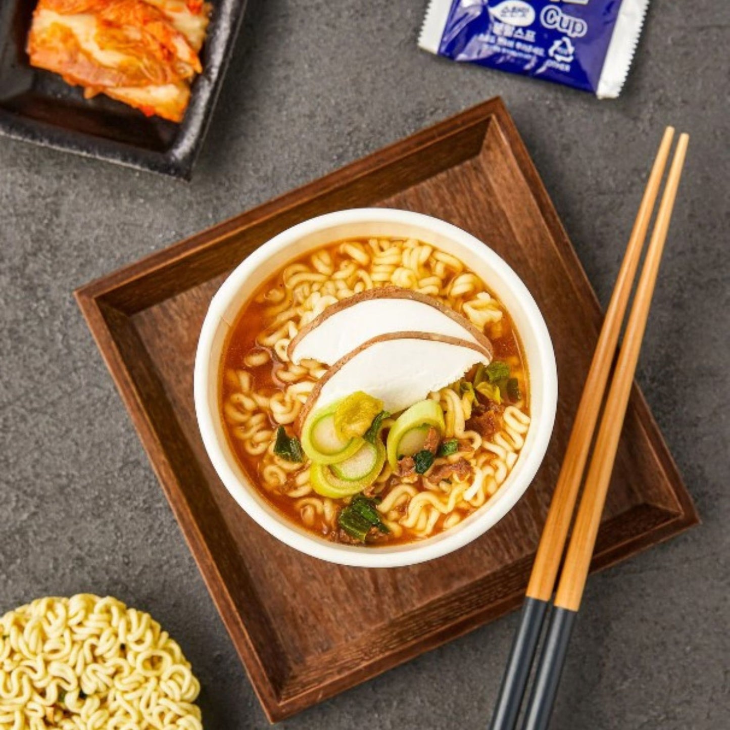 Sopa Instantánea Ramen Coreana Ottogi Jin Mild 75g Ramen 1 cup