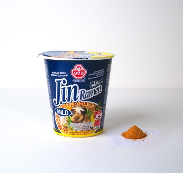 Sopa Instantánea Ramen Coreana Ottogi Jin Mild 75g Ramen 1 cup