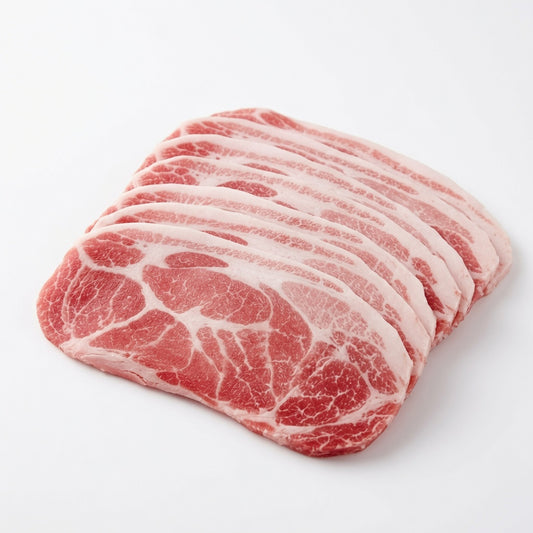 Cerdo para Jeyuk Bokkeum - Rodajas Finas de Cerdo 1kg (Congelada) 제육용 고기