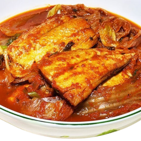 삼치 김치찜  / Sierra Con Kimch Preparada