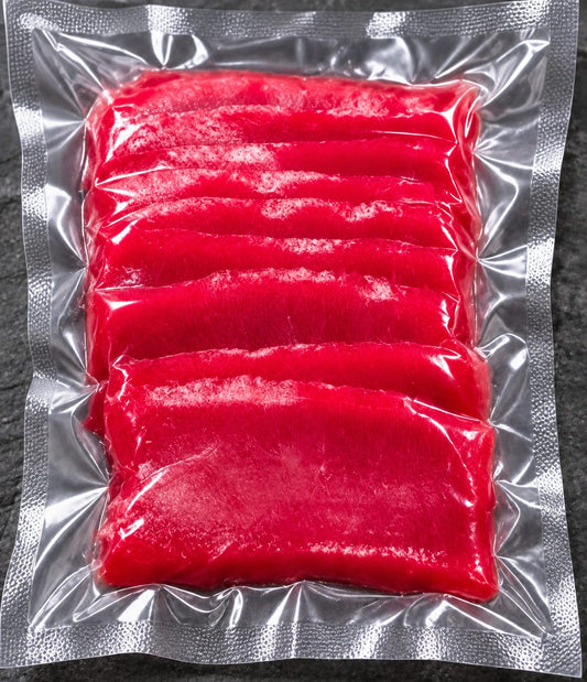 Sashimi de Atún Bluefin 250g – Akami, Chutoro u Otoro  참다랑어 블루핀 냉동회