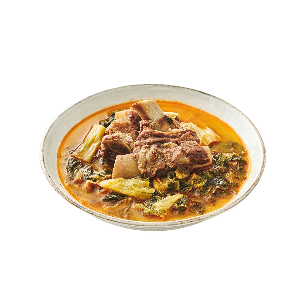 Ugeoji Galbitang (Sopa Coreana de Costilla de Res y Col Seco)-우거지 갈비탕 650g