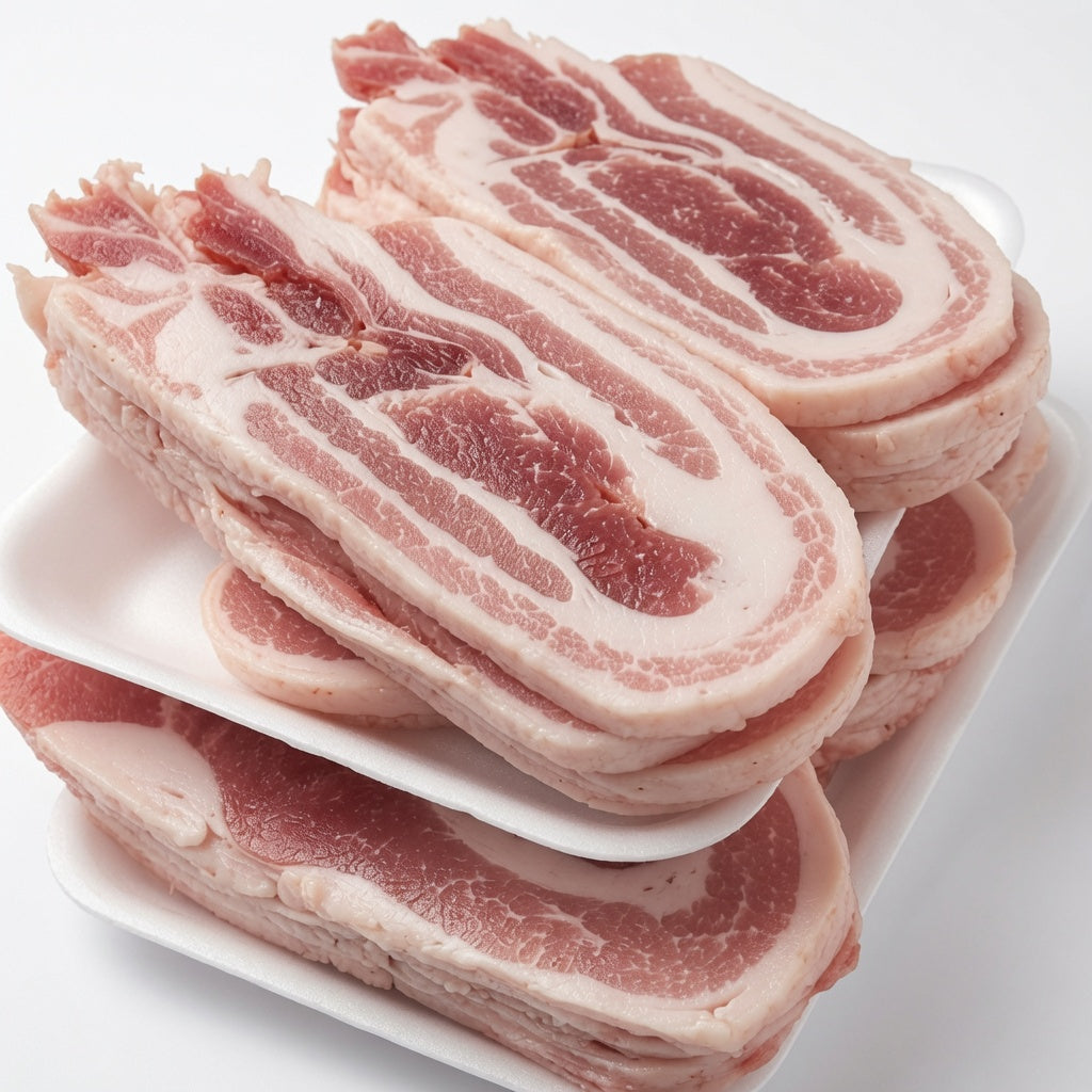 Samgyeopsal - Panceta de Cerdo Coreana 1kg (Congelada) 삼겹살