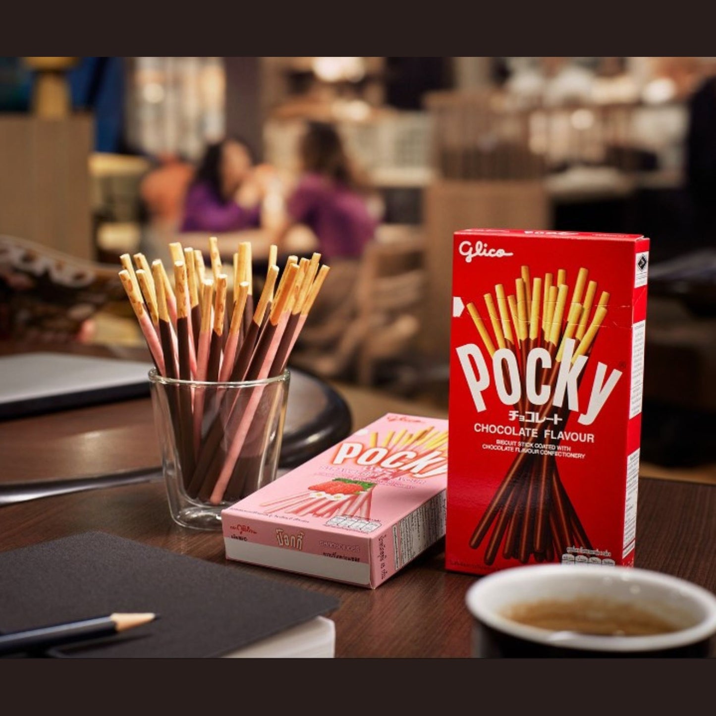 포키 다크 초콜릿 40g /  Comida Japonesa Galleta Biscuit Sticks Pocky Sabor Chocolate