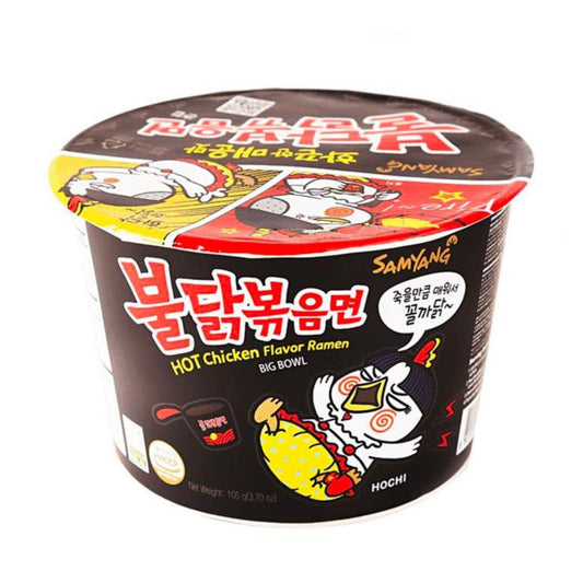 Sopa Instantánea Ramen Coreana Buldak Big Bowl Sabor Original 1 cup