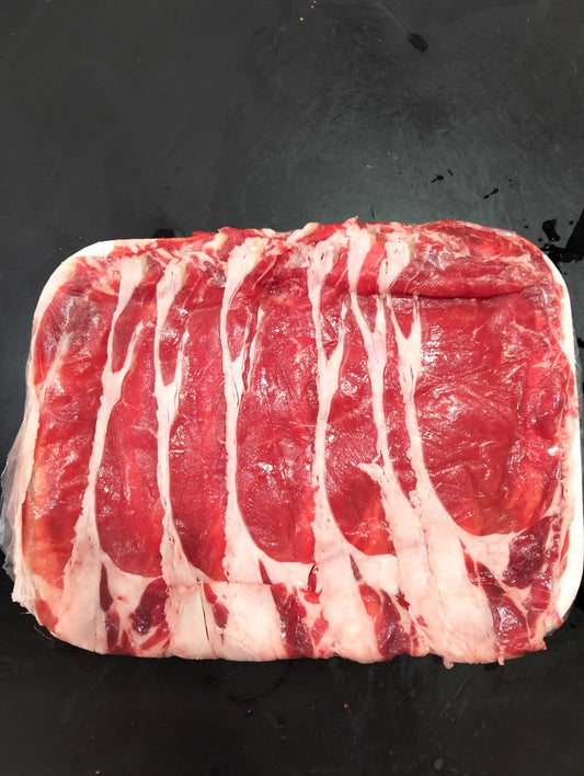 차돌박이 1Kg/ Carne de Res 1Kg Chadolbaki Rebanada Super Delgado