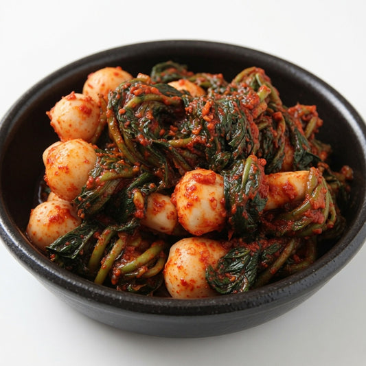 Kimchi de Rábano Joven Coreano (Chonggak Kimchi) 500G/ 1kg