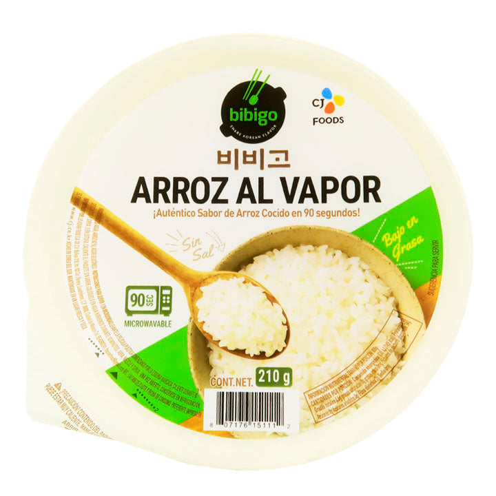 Arroz Cocido CJ Hetbahn 210g – Listo en 2 Minutos
