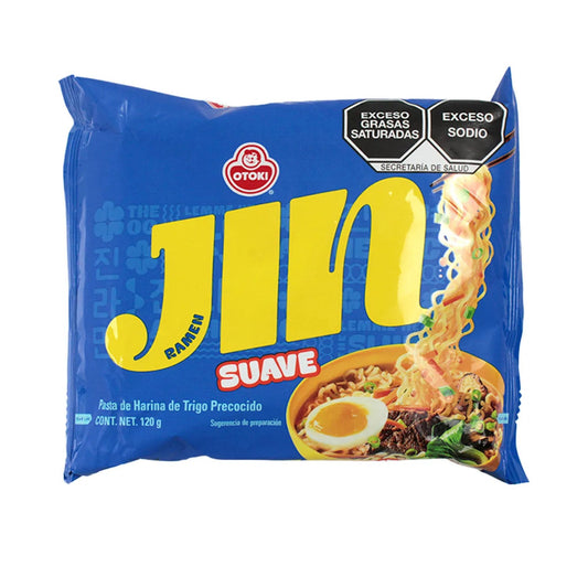 1 Bolsa de Otoki Jin Ramen Mild 120g Version BTS Sopa Instantanea Coreana