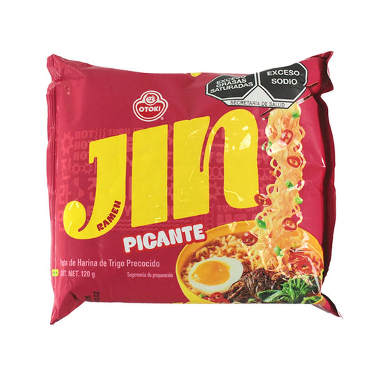 1 Bolsa Otoki Jin Ramen Picante 120g Version BTS Sopa Instantanea Coreana