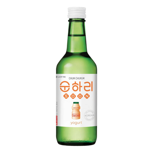 Bebida Coreana Licor Soju Soonjari Sabor Yogurt 1 Botella