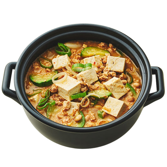 2인용 청국장 찌개 / Estofado coreano de pasta de soya fermentada (cheonggukjang) 2 Porciones