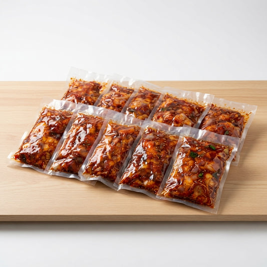 Kit de Dakgalbi (Pollo Picante Coreano-춘천 닭갈비) 500g