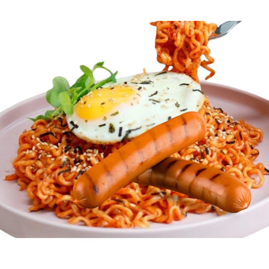 햄과 불닭의 만남 / Buldak con Salchica 100g