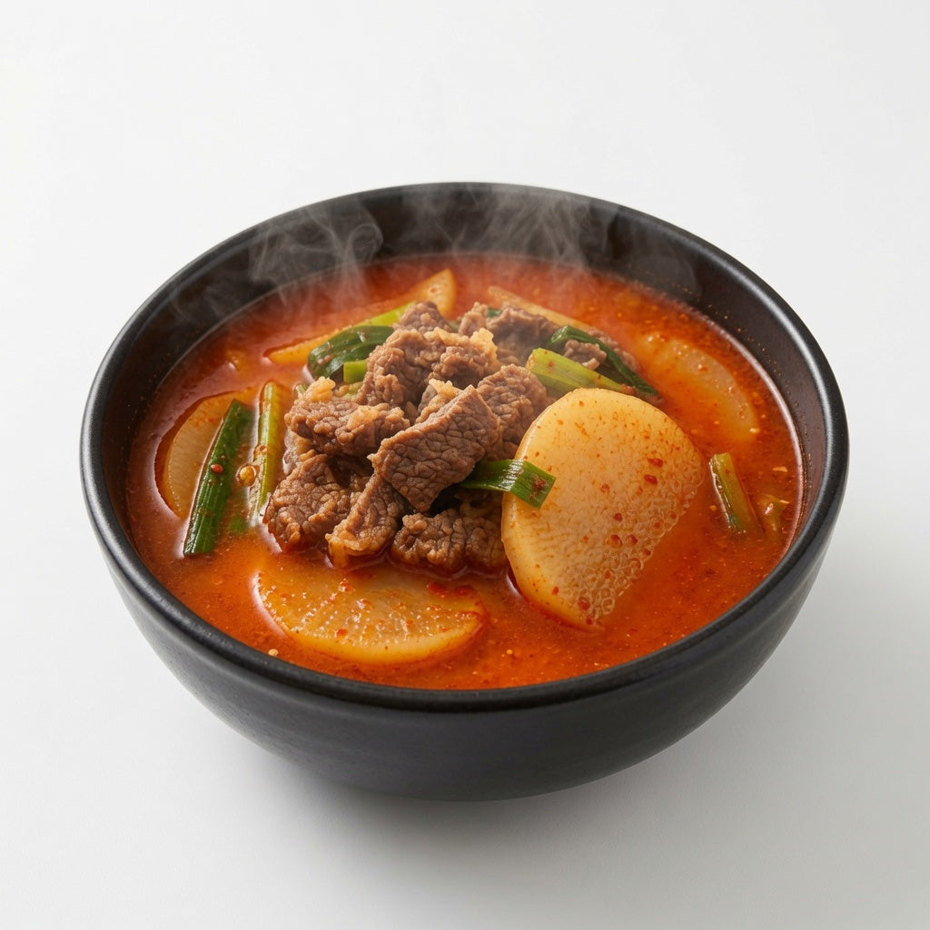 Sopa Coreana de Res con Rábano (Muguk-소고기 무국) 650g