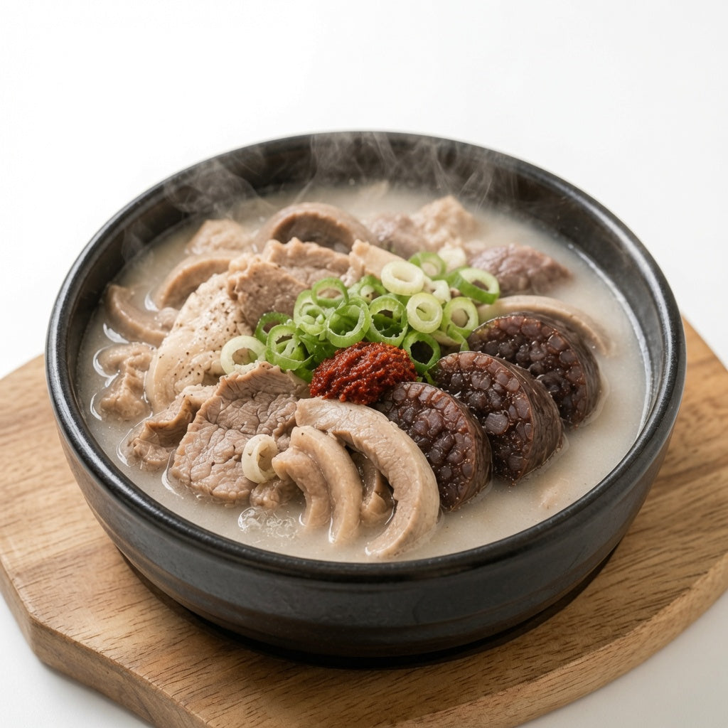Sundae Guk Congelado 700g 순대국(200g Ingredientes + 500g Caldo)