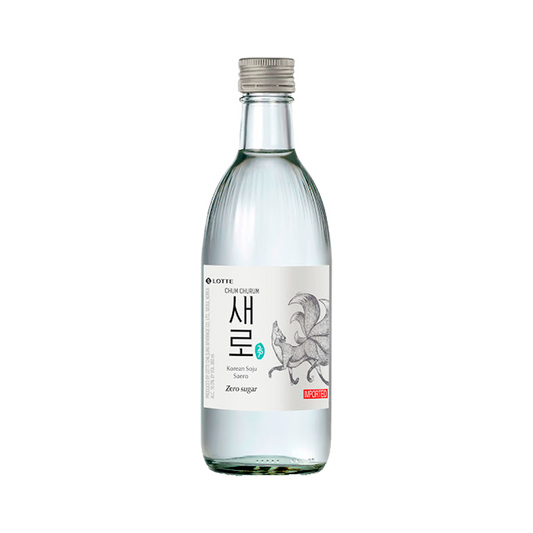 무설탕 소주 새로 / Bebida Coreana Licor Searo Zero Azucar Soju Sabor Original 1 Botella
